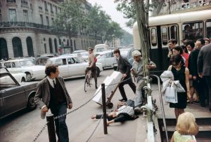 Joel Meyerowitz chute d'un homme