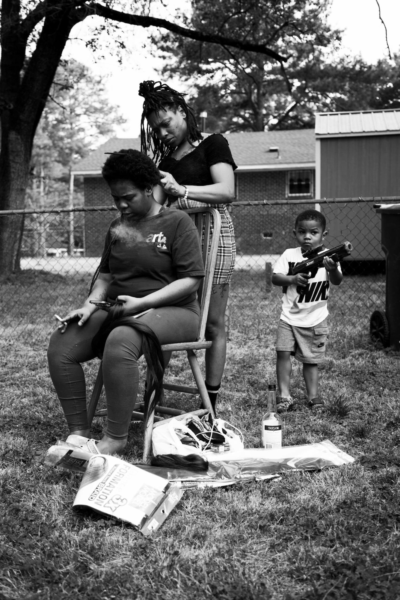 Céline Sarr - Wilson - Mango tresse et Quwan joue