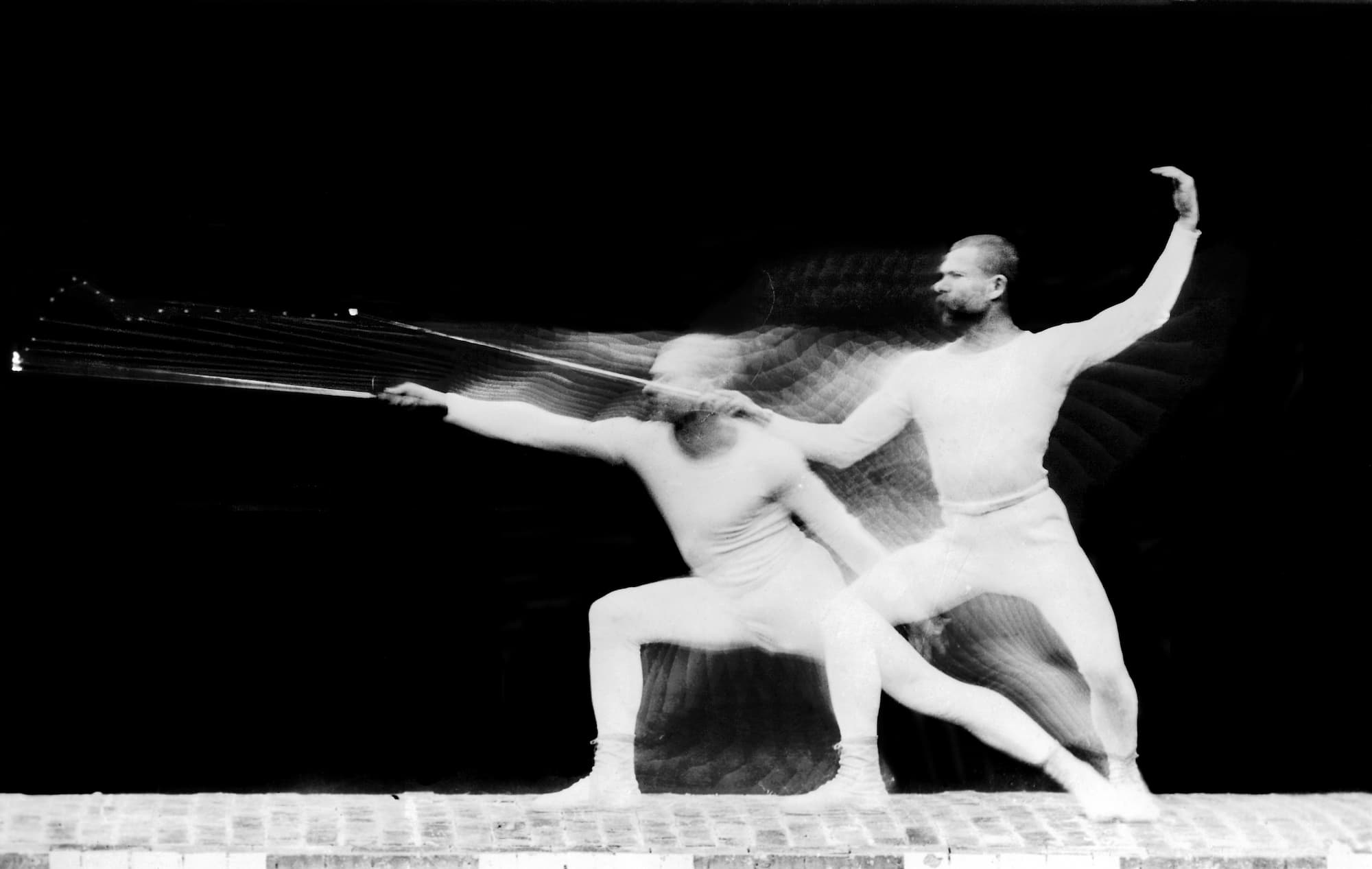 Étienne-Jules Marey - Escrimeur - 1890