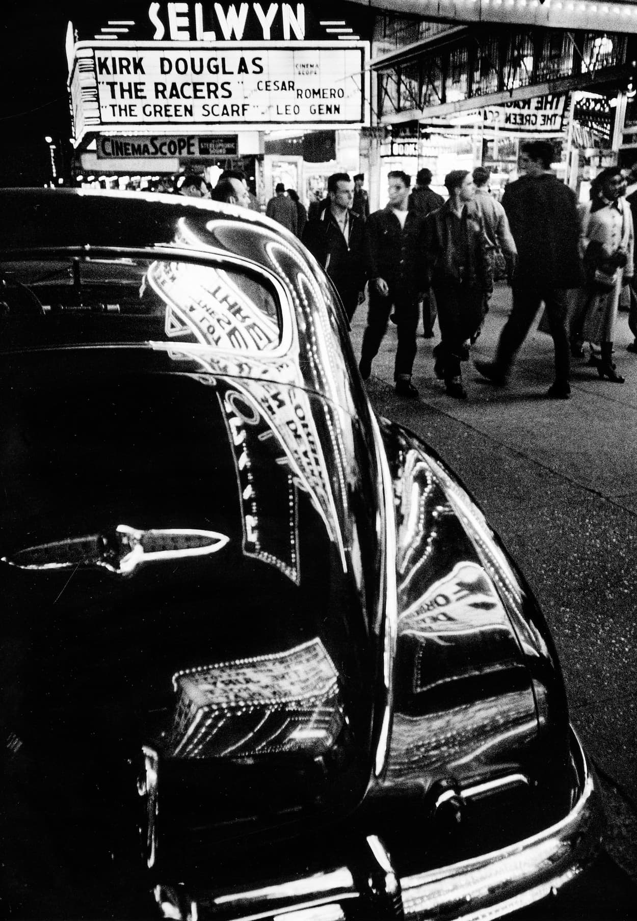 William Klein, Selwyn Theatre, 42nd St. New York, 1955