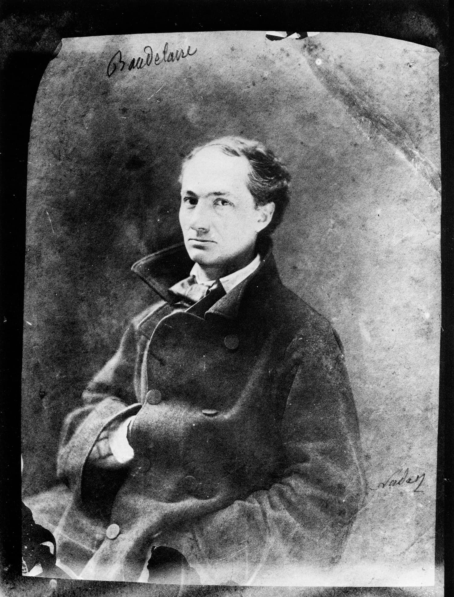 Félix Nadar - Charles Baudelaire, 1855